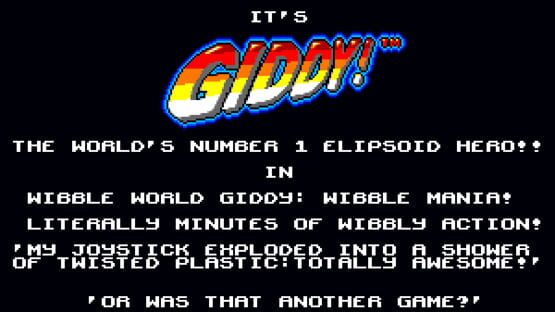 Screenshot Wibble World Giddy: Wibble Mania! 1
