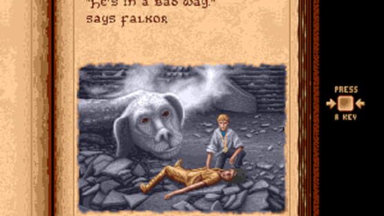 Screenshot The Neverending Story II: The Arcade Game 1