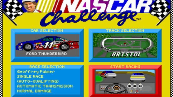 Screenshot Bill Elliott's NASCAR Challenge 2