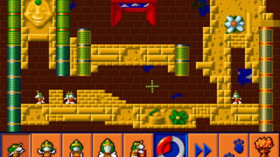 Screenshot All New World of Lemmings 1