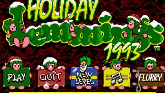 Screenshot Holiday Lemmings 1