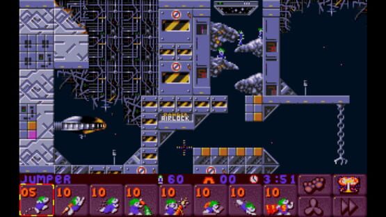 Screenshot Lemmings 2: The Tribes 1