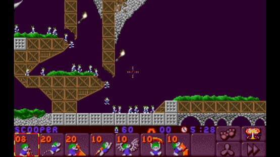 Screenshot Lemmings 2: The Tribes 2