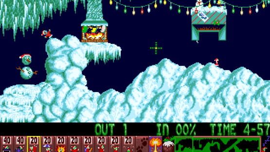 Screenshot Xmas Lemmings 1