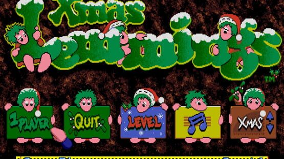 Screenshot Xmas Lemmings 2