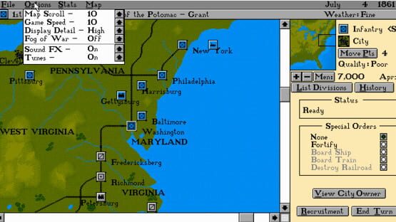Screenshot Edward Grabowski's: The Blue & The Gray 3