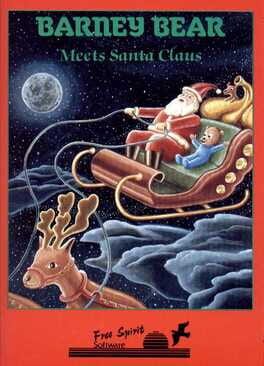 Cover Barney Bear Meets Santa Claus