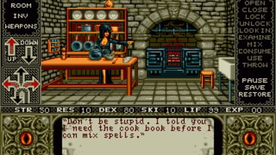Screenshot Elvira: Mistress of the Dark 1