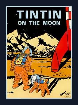 Cover Tintin on the Moon