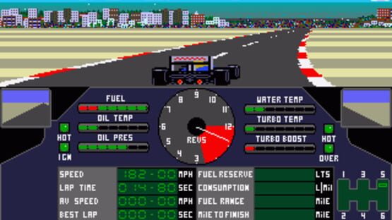 Screenshot Nigel Mansell's Grand Prix 1