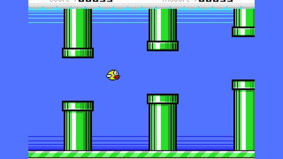 Screenshot Flappybird for MSX 1