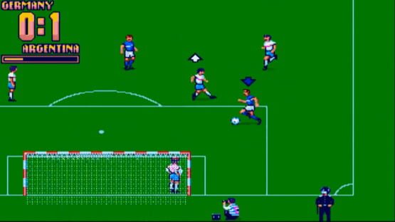Screenshot Rick Davis' World Trophy Soccer 3