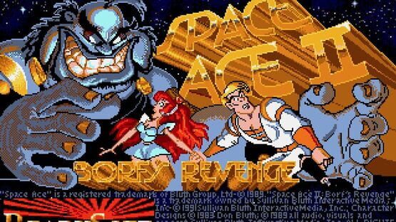 Screenshot Space Ace II: Borf's Revenge 1