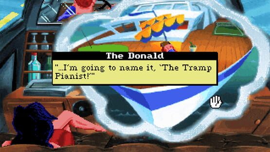 Screenshot Leisure Suit Larry 5: Passionate Patti Does a Little Undercover Work 1