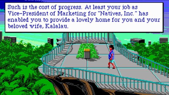 Screenshot Leisure Suit Larry III: Passionate Patti in Pursuit of the Pulsating Pectorals 1