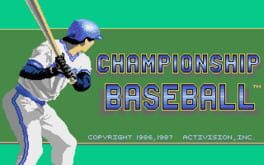 Cover Championship Baseball