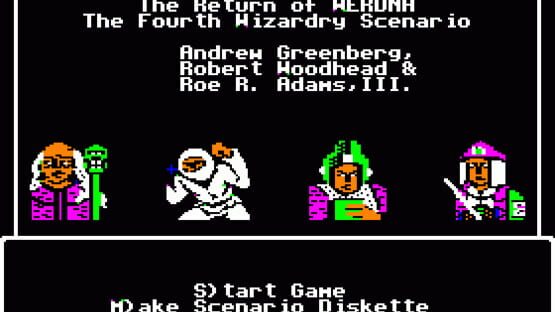 Screenshot Wizardry: The Return of Werdna - The Fourth Scenario 2