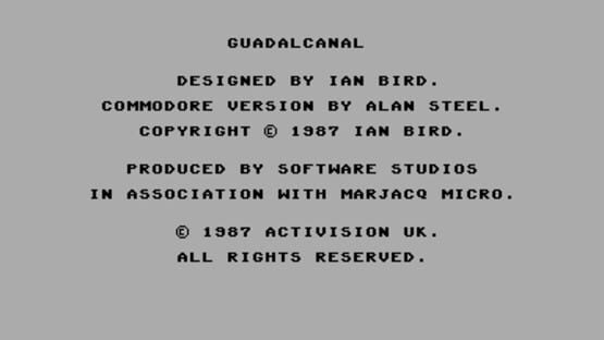 Screenshot Guadalcanal 1