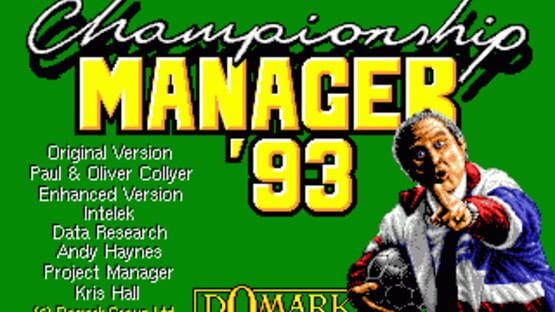 Screenshot Championship Manager '93 1