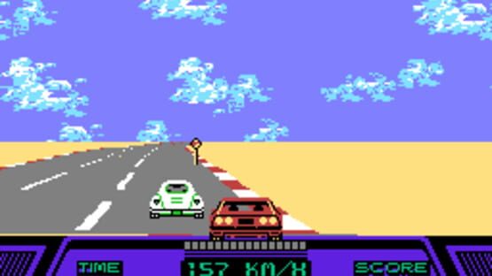 Screenshot Rad Racer 1