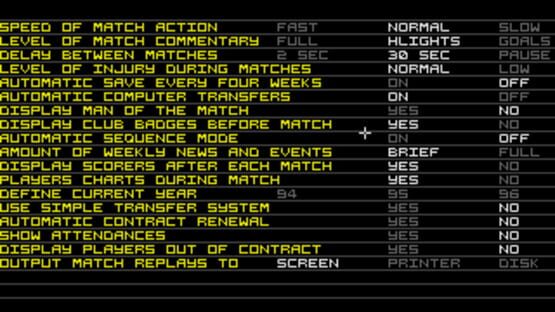 Screenshot Tactical Manager 2