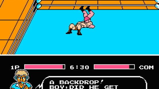 Screenshot Tecmo World Wrestling 3