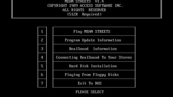 Screenshot Tex Murphy: Mean Streets 3