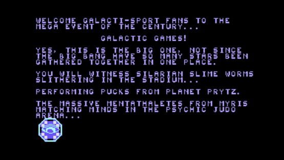 Screenshot Galactic Games 1