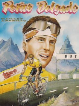 Cover Perico Delgado Maillot Amarillo