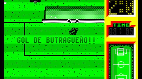 Screenshot Emilio Butragueño Fútbol 1