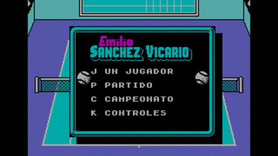 Screenshot Emilio Sanchez Vicario Grand Slam 1