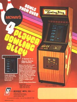 Cover 4 Player Bowling Alley