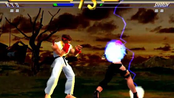 Screenshot Street Fighter EX2 1
