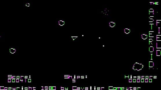 Screenshot The Asteroid Field 1