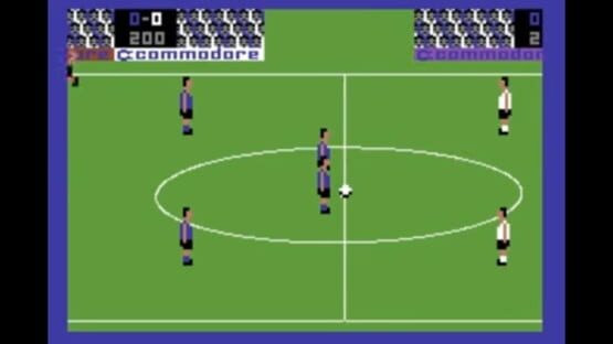 Screenshot Commodore's International Soccer 2