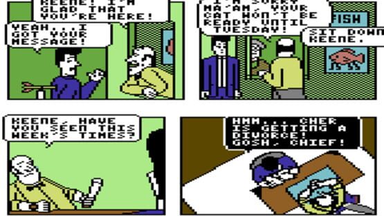 Screenshot Accolade's Comics featuring Steve Keene Thrillseeker 3