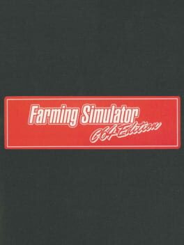 Cover Farming Simulator C64 Edition