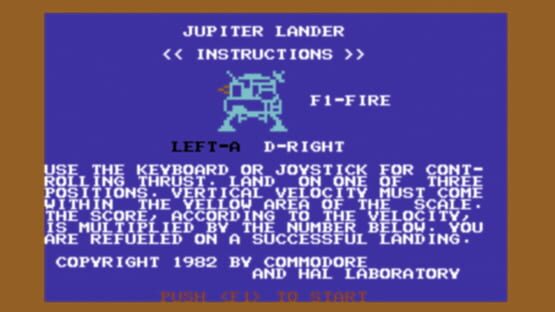 Screenshot Jupiter Lander 2