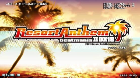 Screenshot Beatmania IIDX 18 Resort Anthem 1