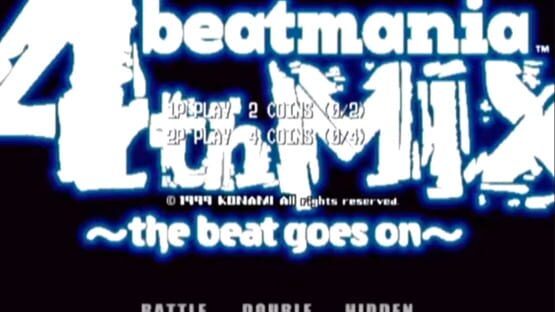 Screenshot Beatmania 4thMix: The Beat Goes On 1