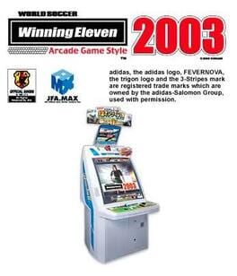Cover World Soccer Winning Eleven Arcade Game Style 2003