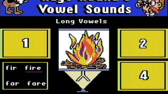 Screenshot Hugo Hound's Vowel Sounds 2