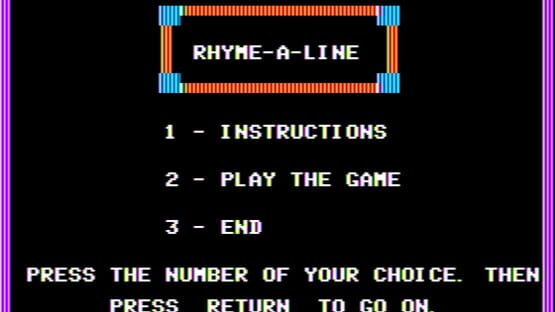 Screenshot Rhyme-A-Line 2
