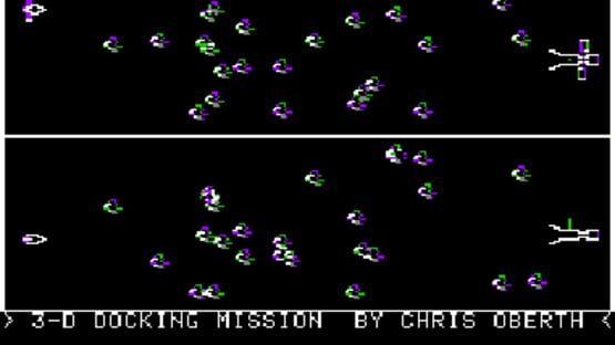 Screenshot 3-D Docking Mission 1