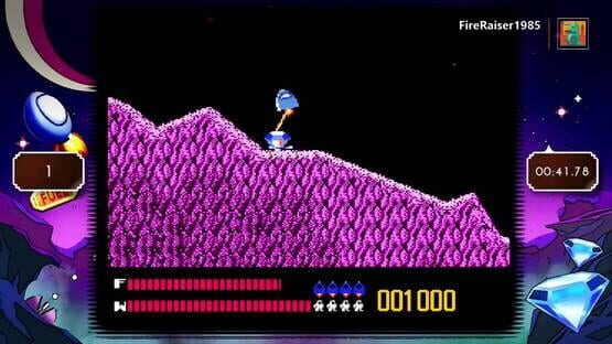 Screenshot Solar Jetman: Hunt for the Golden Warpship 1