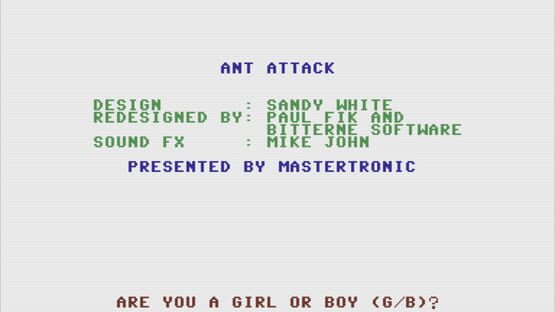 Screenshot Ant Attack 2