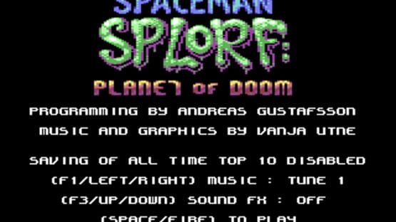 Screenshot Spaceman Splorf: Planet of Doom 3