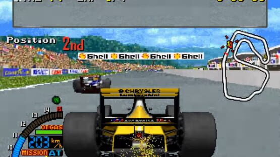 Screenshot F1 Super Lap 2