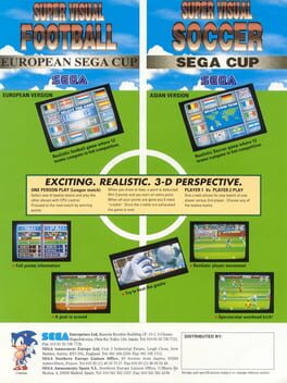 Cover Super Visual Football European Sega Cup