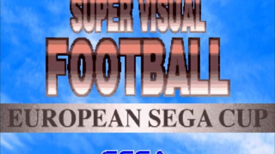 Screenshot Super Visual Football European Sega Cup 1